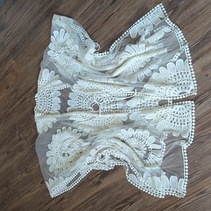 H&M shawl kimono in white